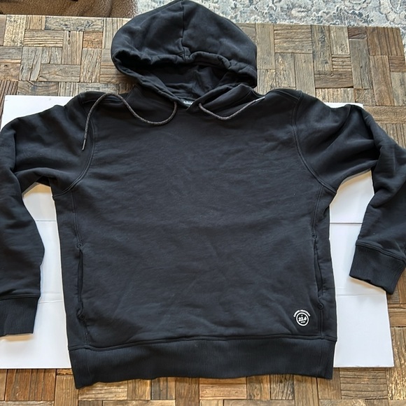 Allbirds Women’s The R&R Hoodie Natural Black Medium - Picture 7 of 16